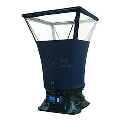 Handheld Micromanometer with Capture Hood, USB output