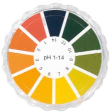 pH paper strip pH 1-14