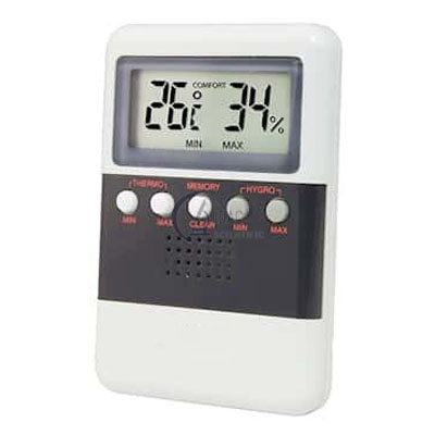 Thermohygrometer with Memory and Calibration