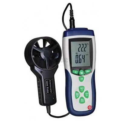 Vane Thermoanemometer with NIST-Traceable Calibration
