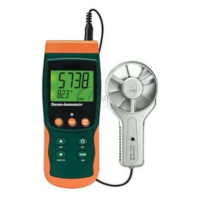Data Logging Vane Thermoanemometer with SD Card Memory, Metal