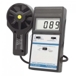 Digital Anemometer with Temperature and Calibration