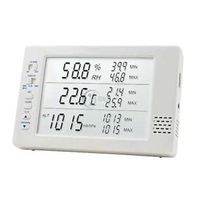 Data Logging Thermohygrometers with Calibration