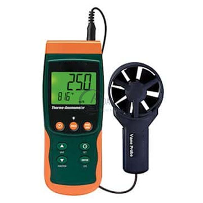 Data Logging Vane Thermoanemometer, Heavy-Polymer Vane